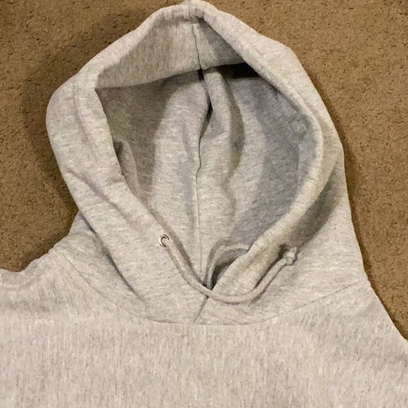 Bison’s heavy duty, gray sweatshirt hoodie - Picture 5 of 6